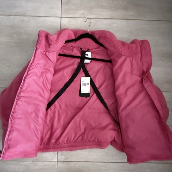New Nike Therma-Fit Series Down Fill Fluffy Jacket Pink Size 2X DM9260-622 - Picture 4 of 7
